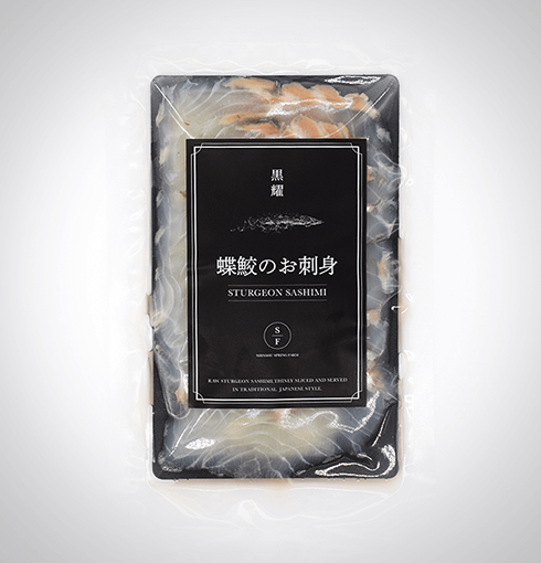 黒耀 蝶鮫のお刺身